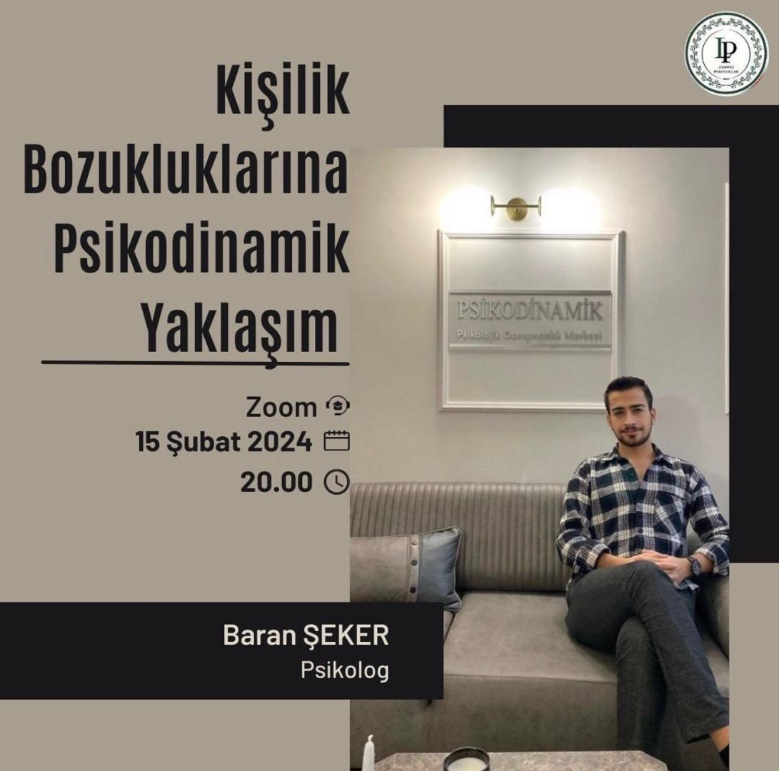 Kişilik Bozukluklarına Psikodinamik Yaklaşım Atölyesi